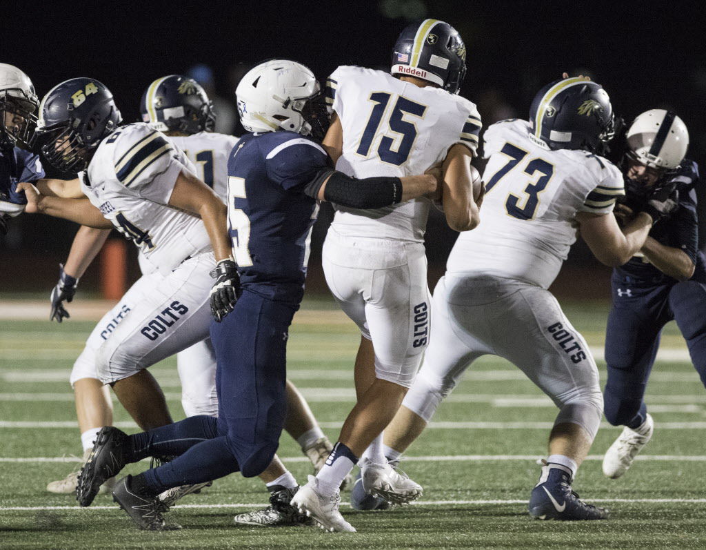 Class 3A state championship: Queen Creek Casteel 35, Pusch Ridge Christian 28